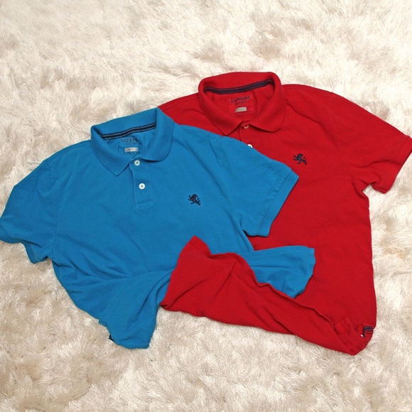 Express Other - 2 Express Fitted Polo shirts Medium